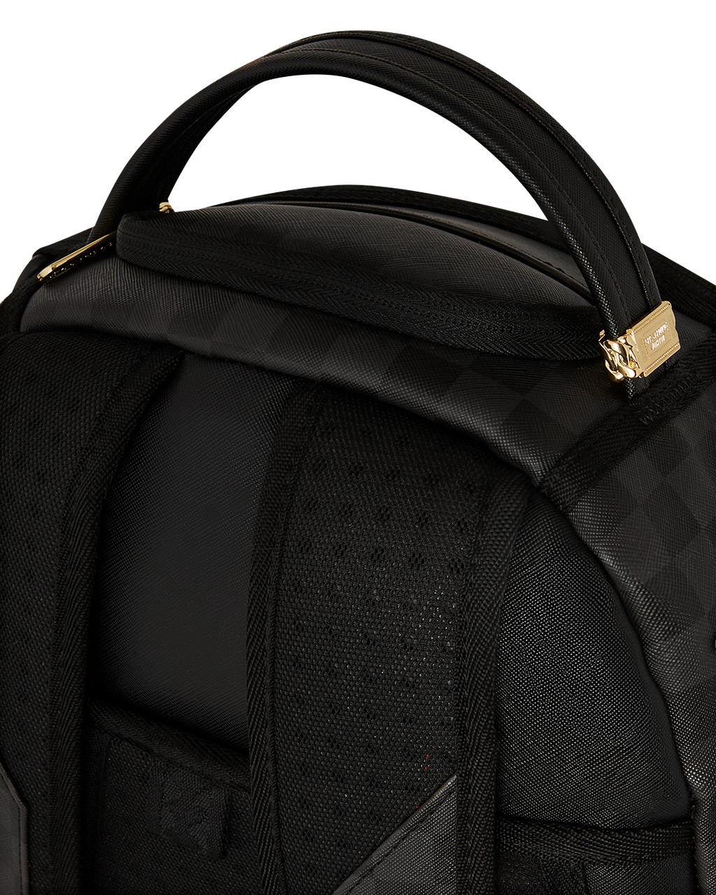 LIGHTS OUT SHARKS IN PARIS CHENILLE SHARK BACKPACK