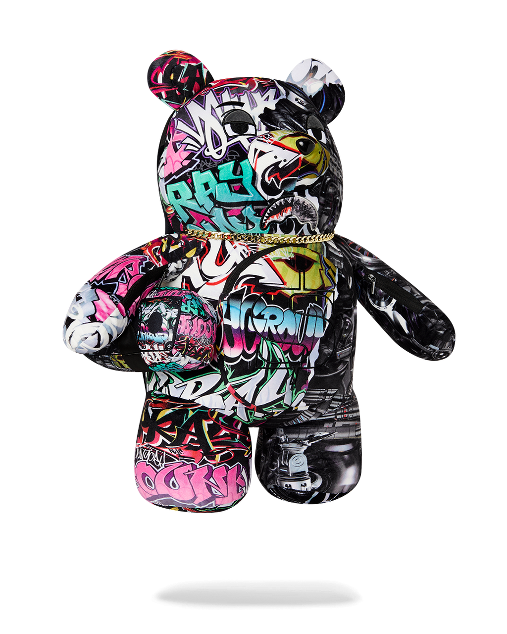 NEW CITY ANDROID MONEYBEAR TEDDYBEAR BACKPACK