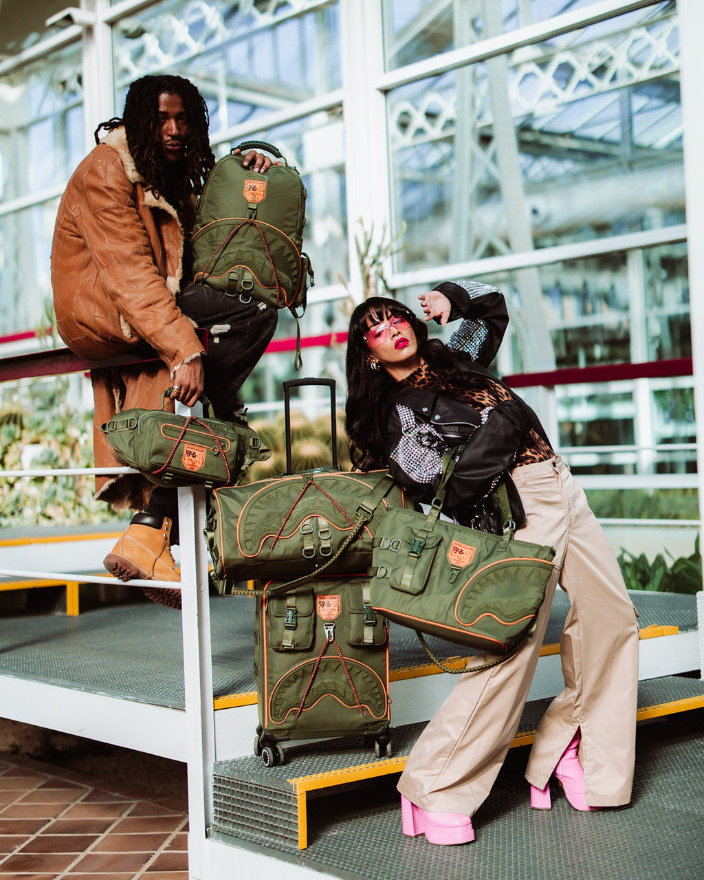 SPECIAL OPS SHARK SQUAD CARRY-ON LUGGAGE