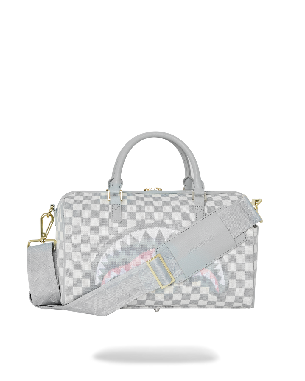 KNIT SHARKS IN PARIS IN CREAM MINI DUFFLE