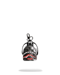 SCRIBBLE DRIBBLE CHECK BACKPACK KEYCHAIN
