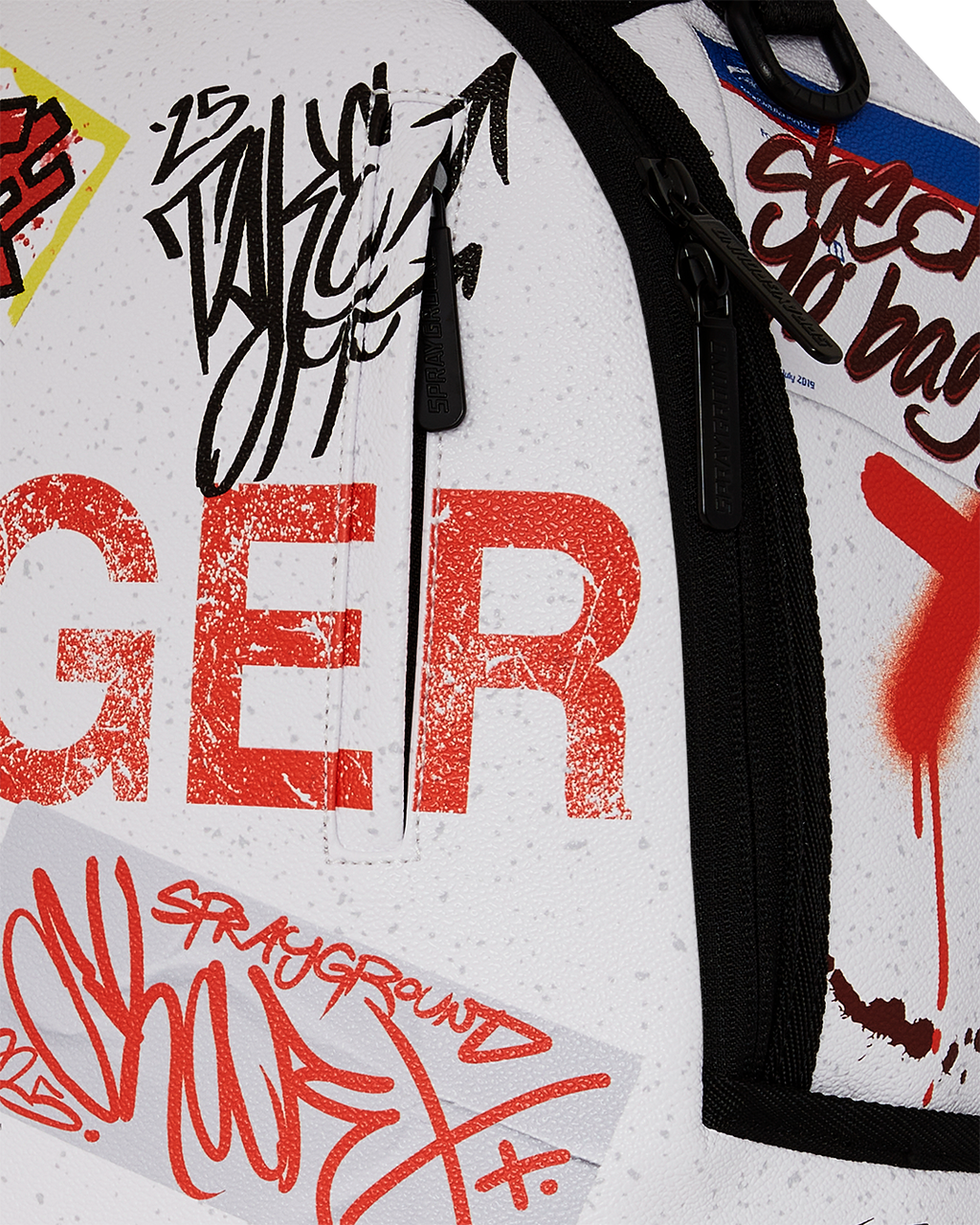 JETBLAST SIGN ON THE RUNWAY BACKPACK