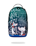 PINKY AND THE BRAIN TAKIN OVER THE WORLD DLXR BACKPACK