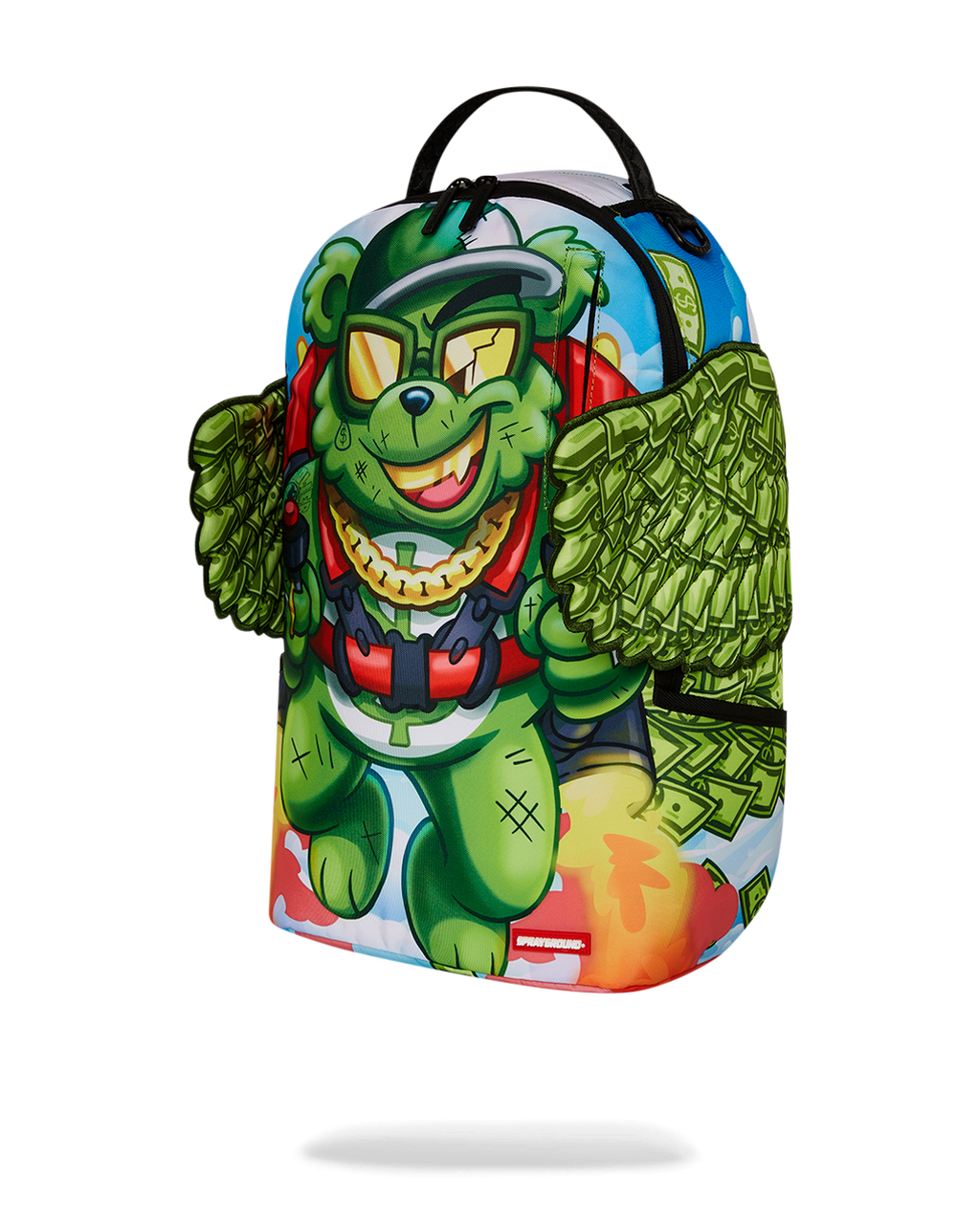 MONEY BEAR WE BOUT TO TAKE OFF BACKPACK