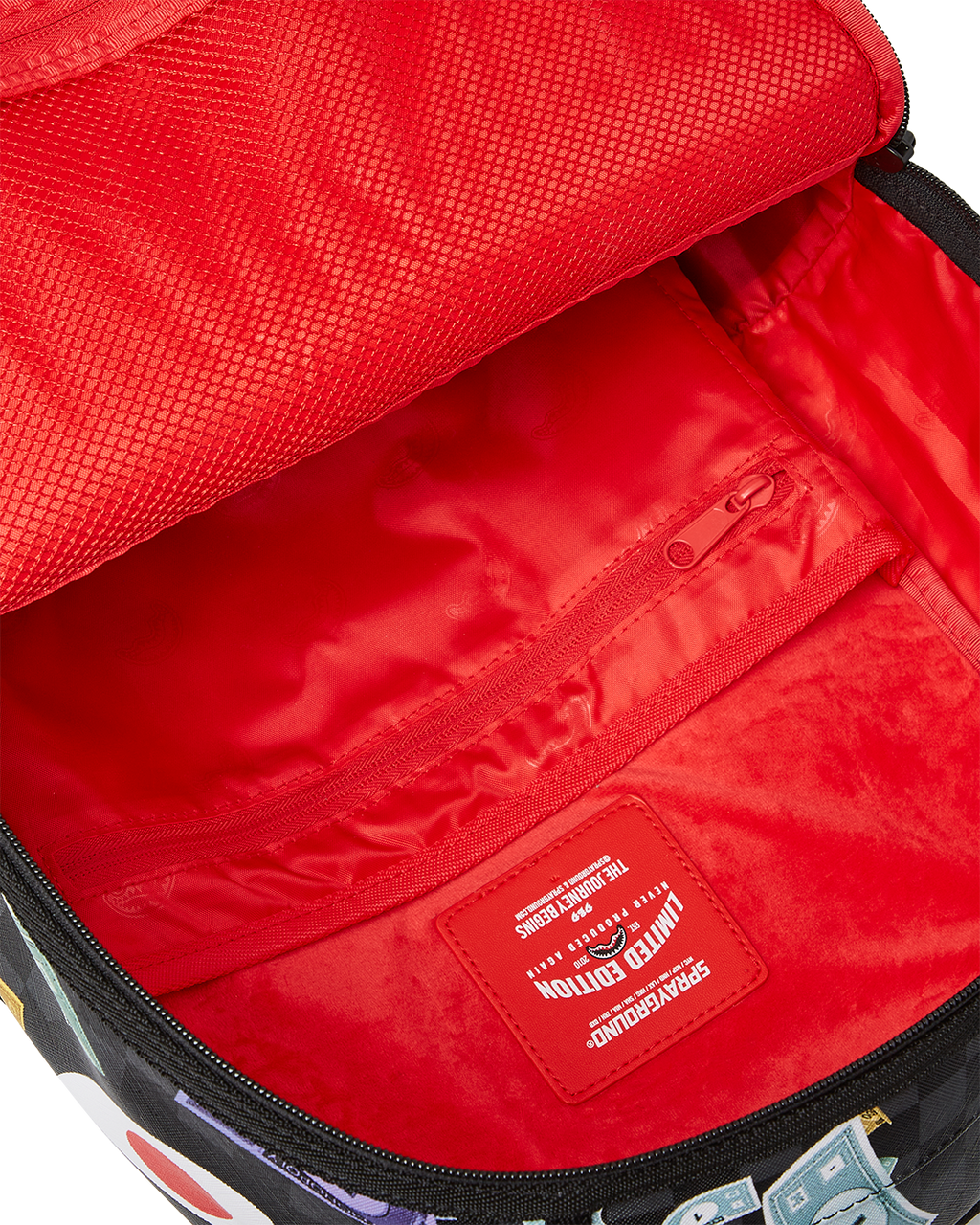 MONOPOLY SHARK RICH BACKPACK