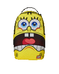 SPONGEBOB EYE POP REMOVABLE EYES BACKPACK