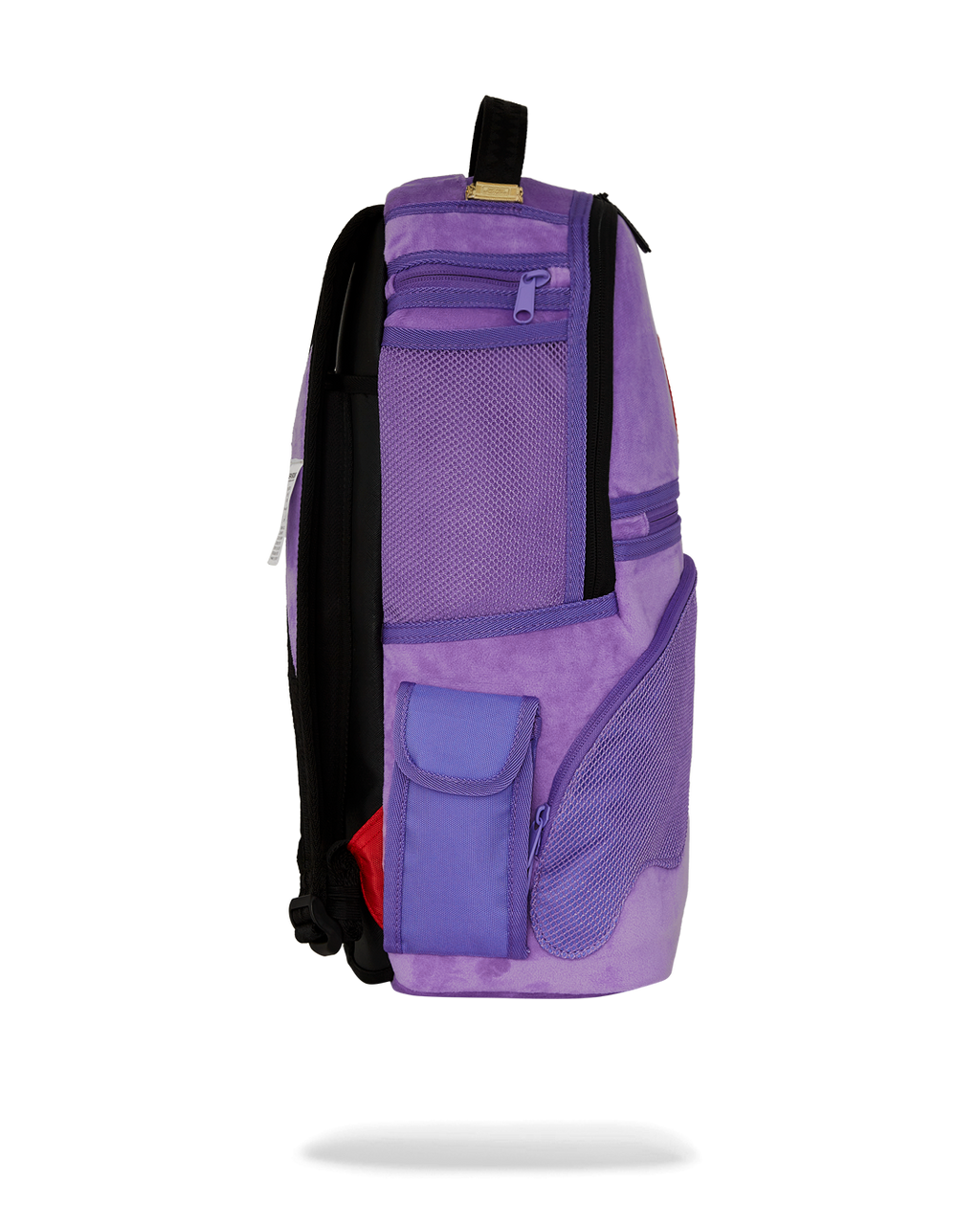 NOOO WAY!!! A REVERSIBLE BACKPACK - PURPLE VELOUR TO OG SHARKS IN PARIS BACKPACK