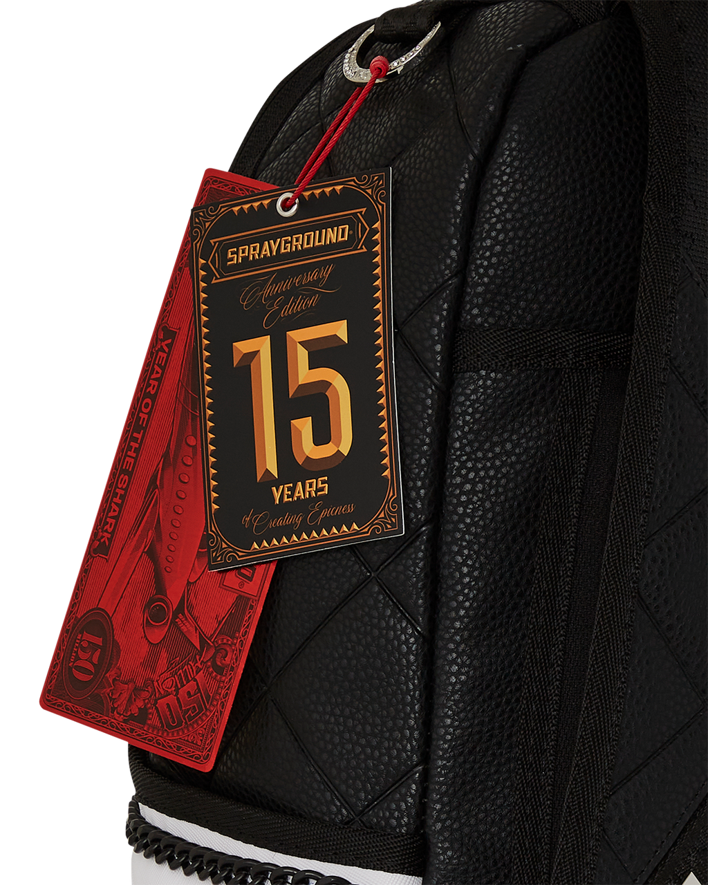 HELLO MY NAME IS 15 YEARS QUILTED BACKPACK (SUPER RARE)