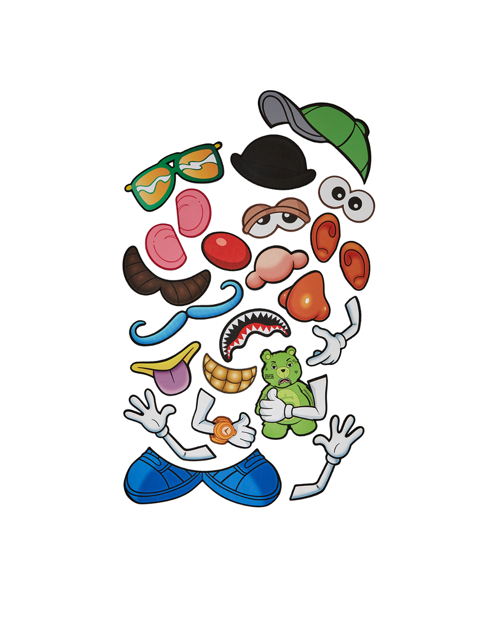 MR. POTATO HEAD VELCRO PATCH MIX-IT-UP DLXSV BACKPACK