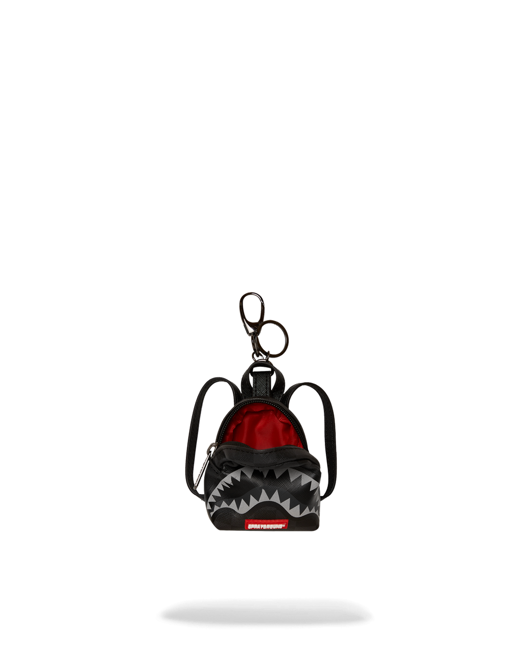 LIGHTS OUT SHARKS IN PARIS BACKPACK KEYCHAIN
