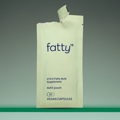 Fatty15 C15:0 Pentadecanoic Acid Healthy Aging Supplement- 3 Month Supply