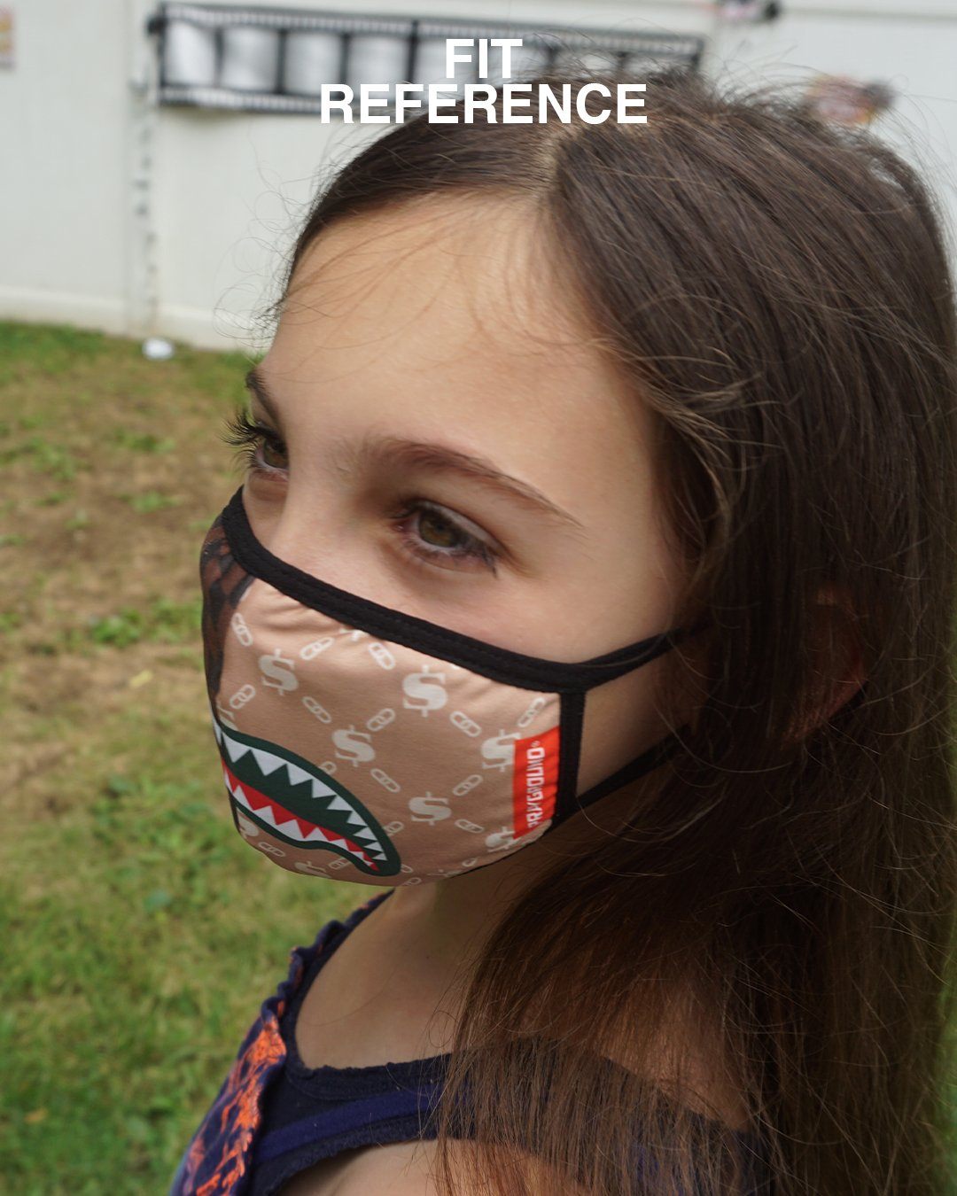 KIDS FORM FITTING MASK: ARCADE SHARK